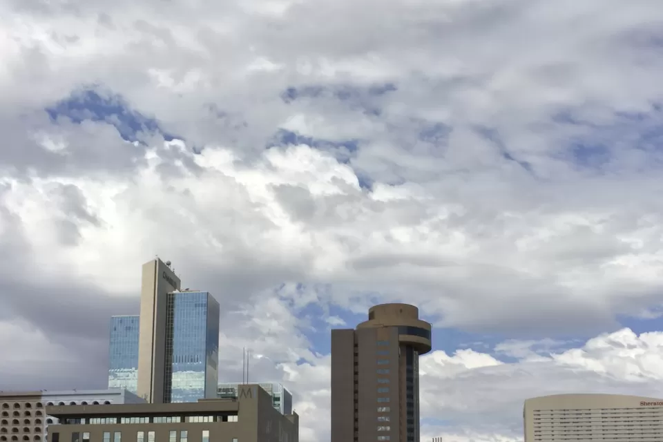 Tall buildings in Downtown Phoenix.
